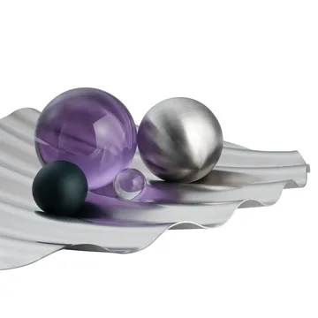 Wave brett Ø 50 cm - Rustfritt stål - Muuto