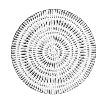 Ethno tallerken - 2-pakning, krystallglass, Ø23 cm - Nachtmann