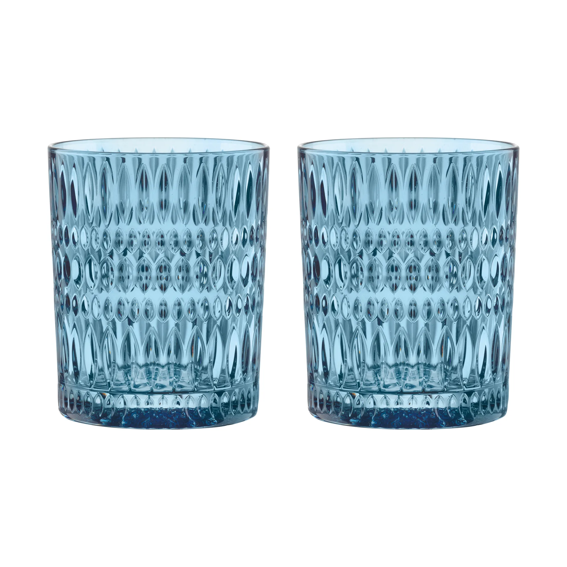 Ethno Tumblerglass 30,4 cl 2-pk, Vintage blue Nachtmann