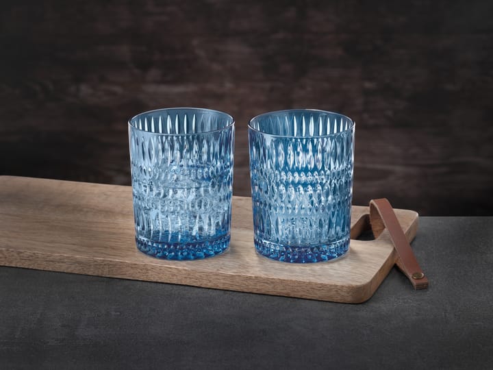Ethno Tumblerglass 30,4 cl 2-pk, Vintage blue Nachtmann