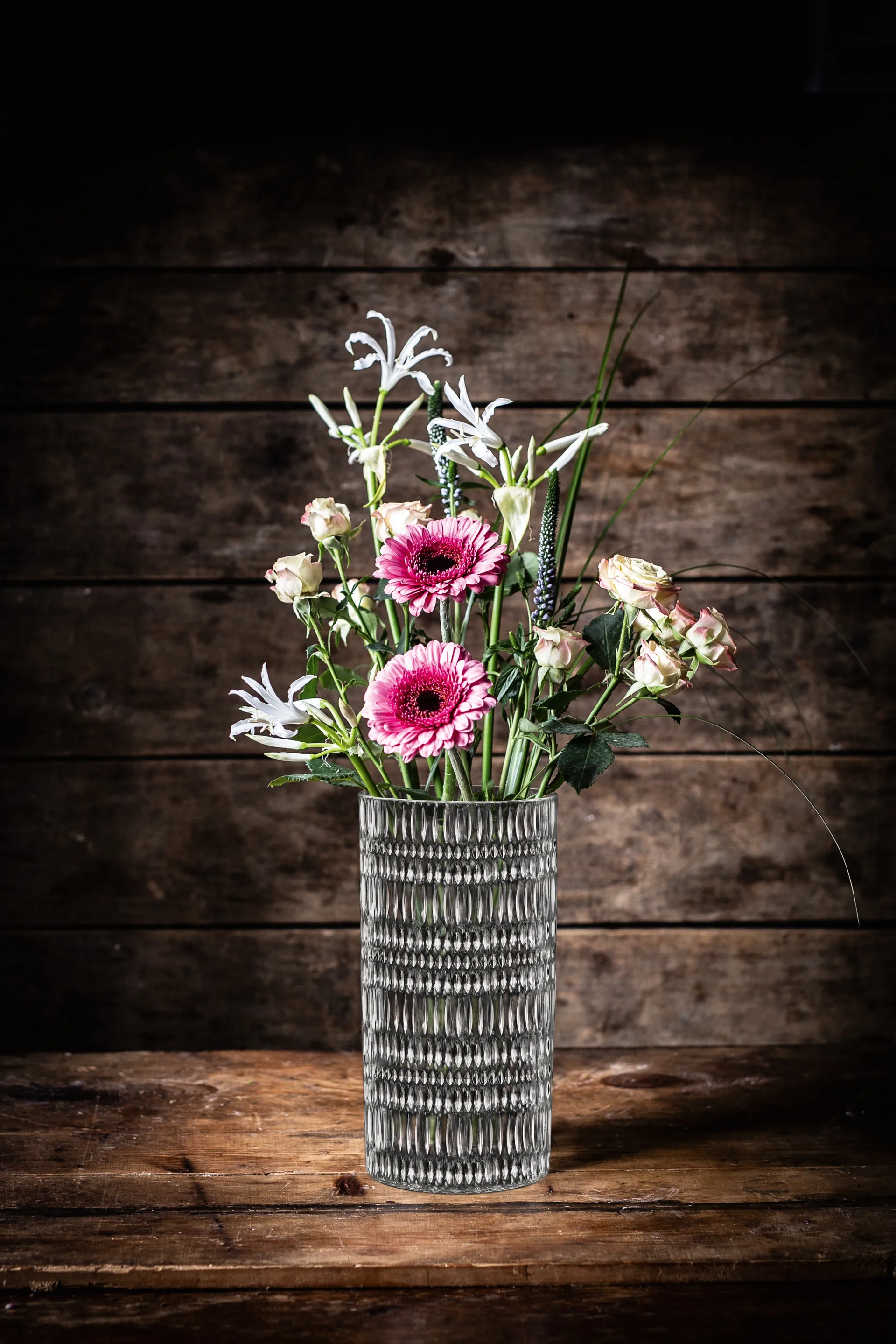 Ethno vase, Krystallglass, 23 cm Nachtmann