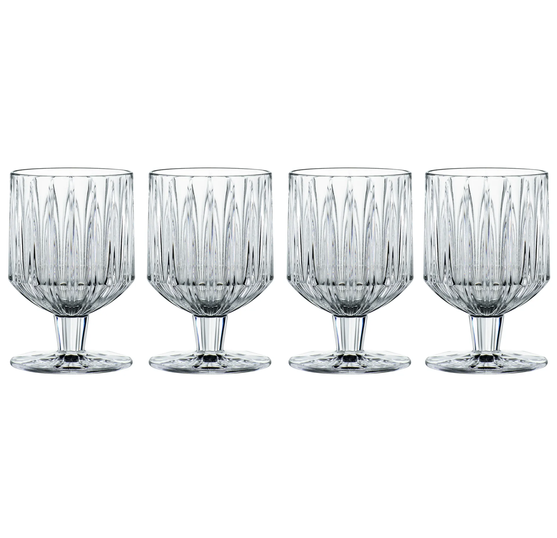 Jules glass på fot 4-stk., Klar Nachtmann