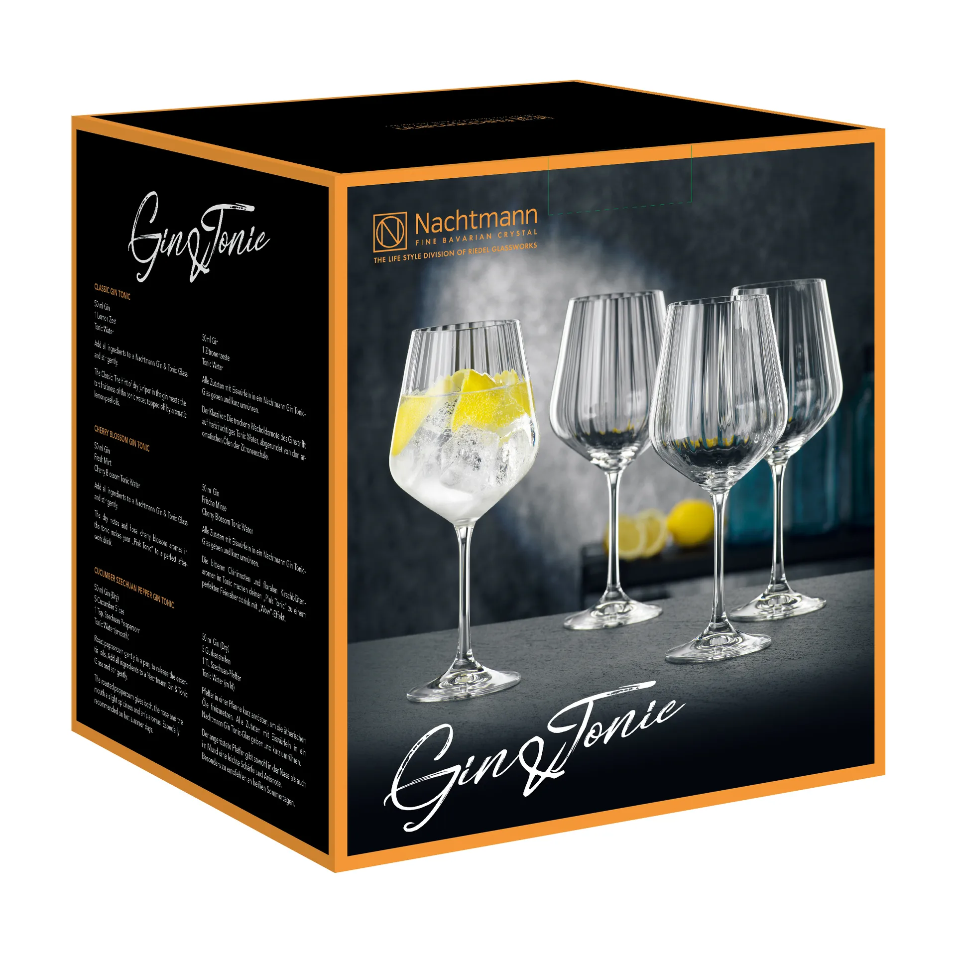 Nachtmann Gin & Tonic glass 64 cl 4-pakning, Klar Nachtmann