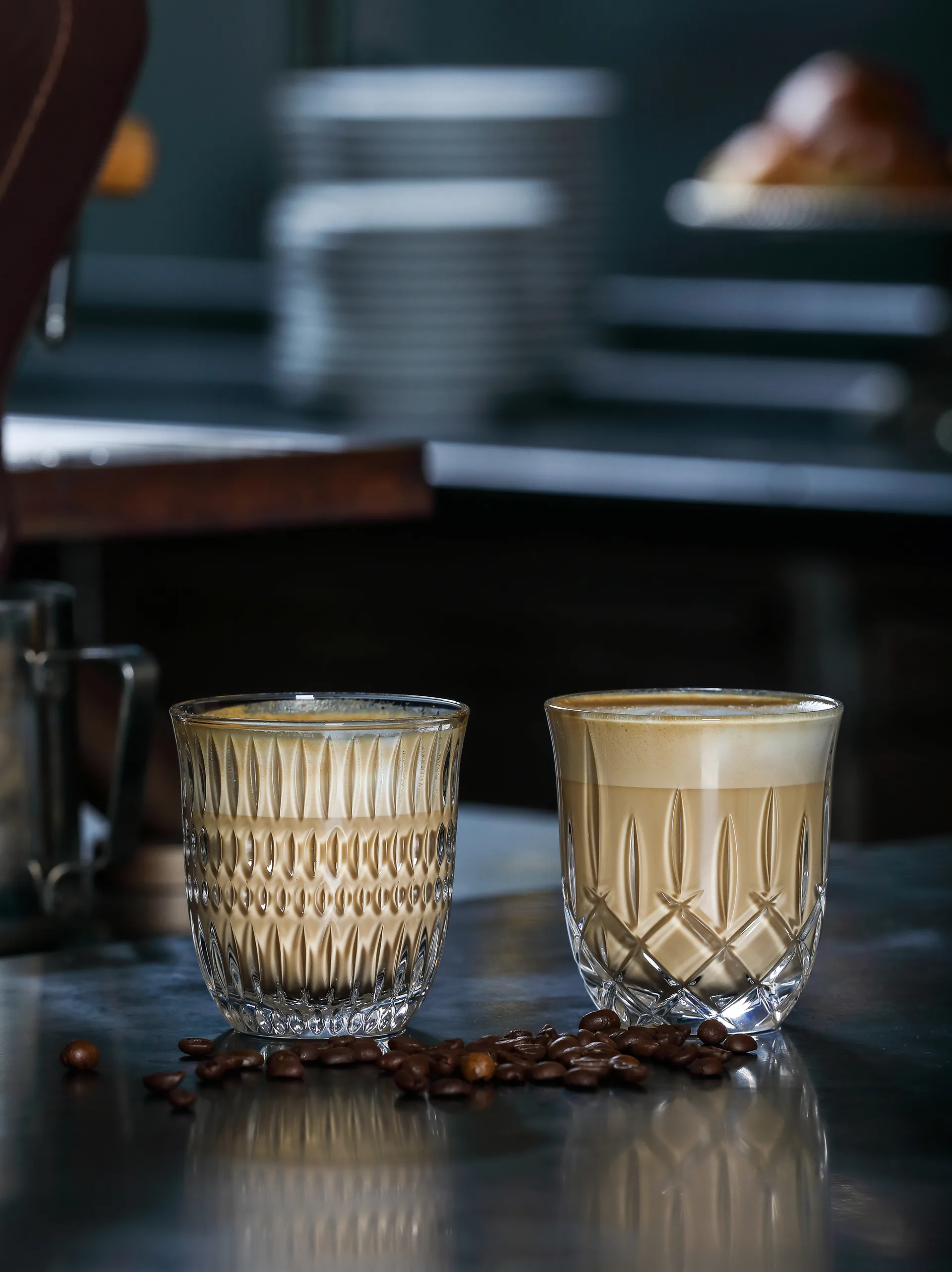 Noblesse Barista Cappuccino glass 23,5 cl 2-pakning, Clear Nachtmann