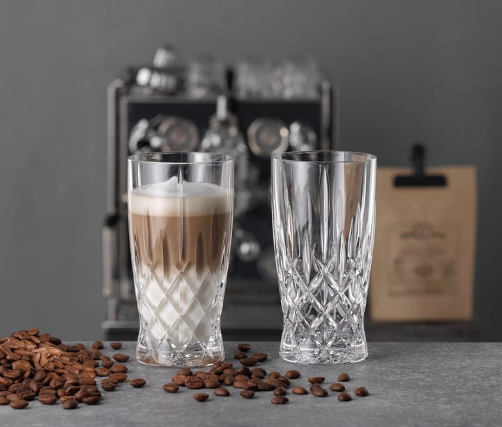 Noblesse Barista Latte glass 35 cl 2-pakning, Clear Nachtmann