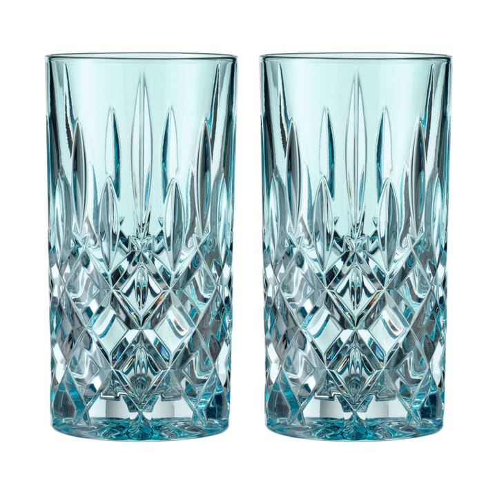 Noblesse Longdrink glass 39,5 cl 2-pakning - Aqua - Nachtmann