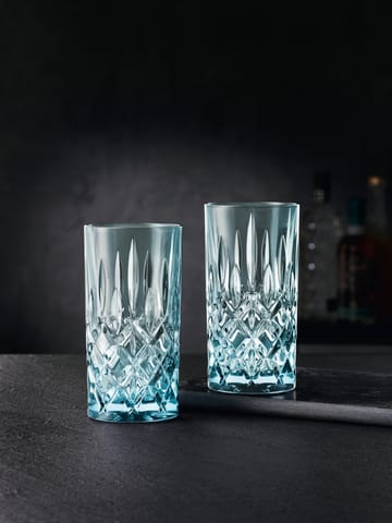 Noblesse Longdrink glass 39,5 cl 2-pakning - Aqua - Nachtmann