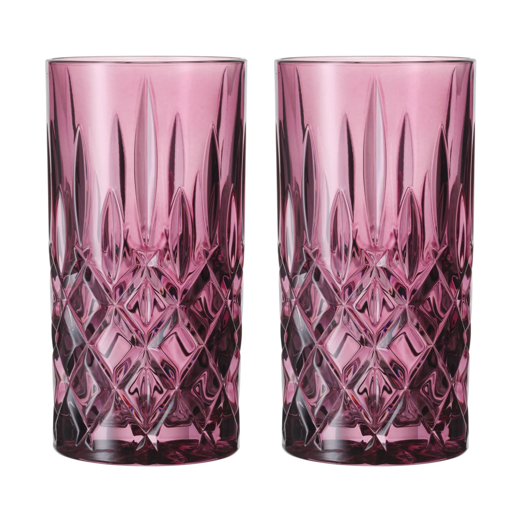 Noblesse Longdrink glass 39,5 cl 2-pakning, Berry Nachtmann