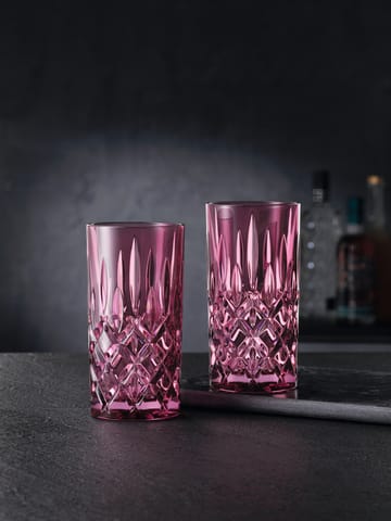 Noblesse Longdrink glass 39,5 cl 2-pakning - Berry - Nachtmann