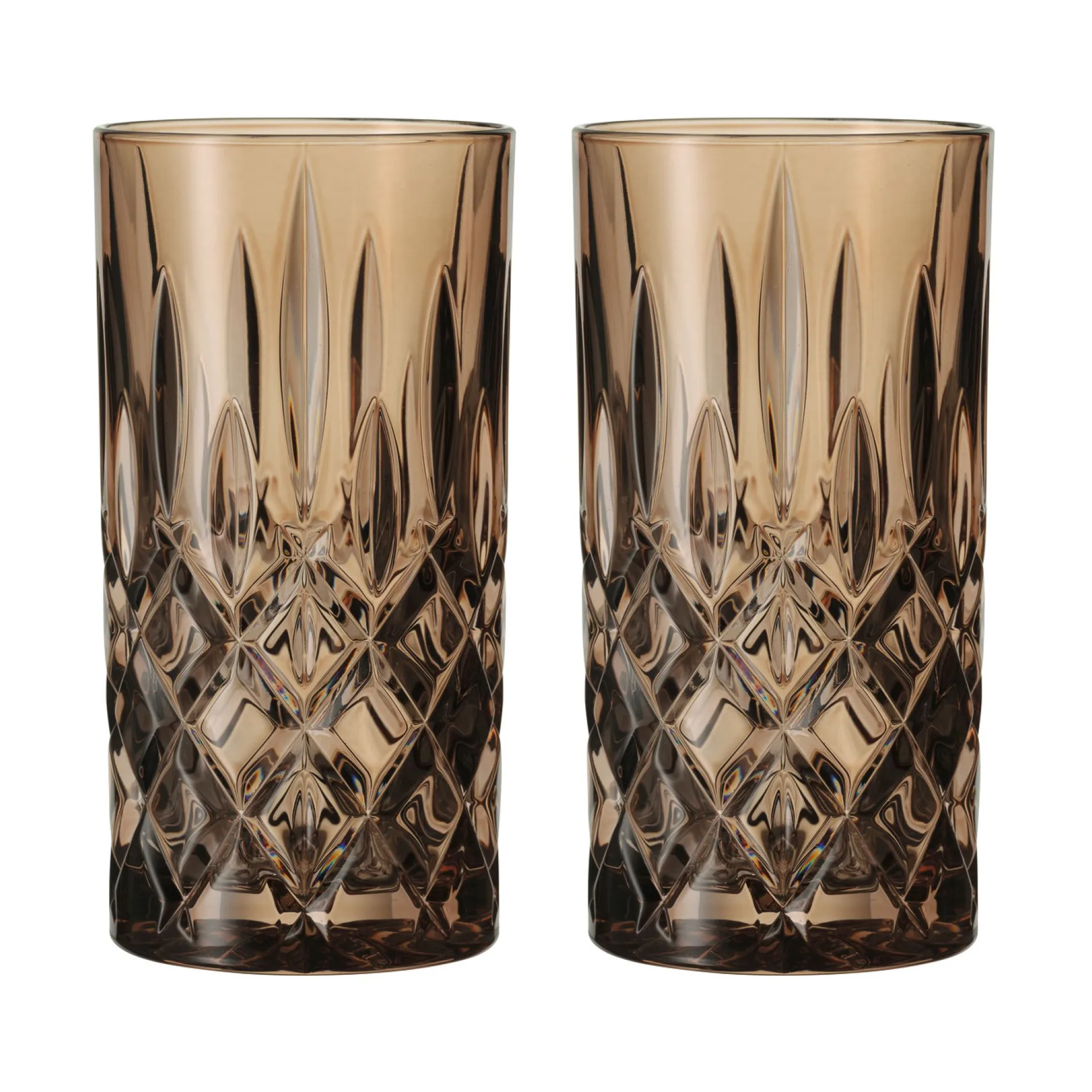 Noblesse Longdrink glass 39,5 cl 2-pakning, Tobacco Nachtmann