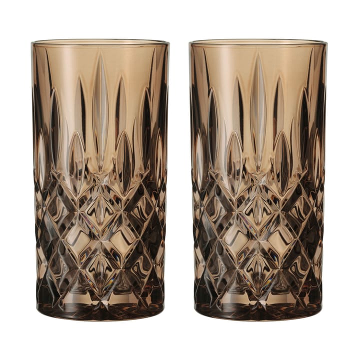 Noblesse Longdrink glass 39,5 cl 2-pakning - Tobacco - Nachtmann