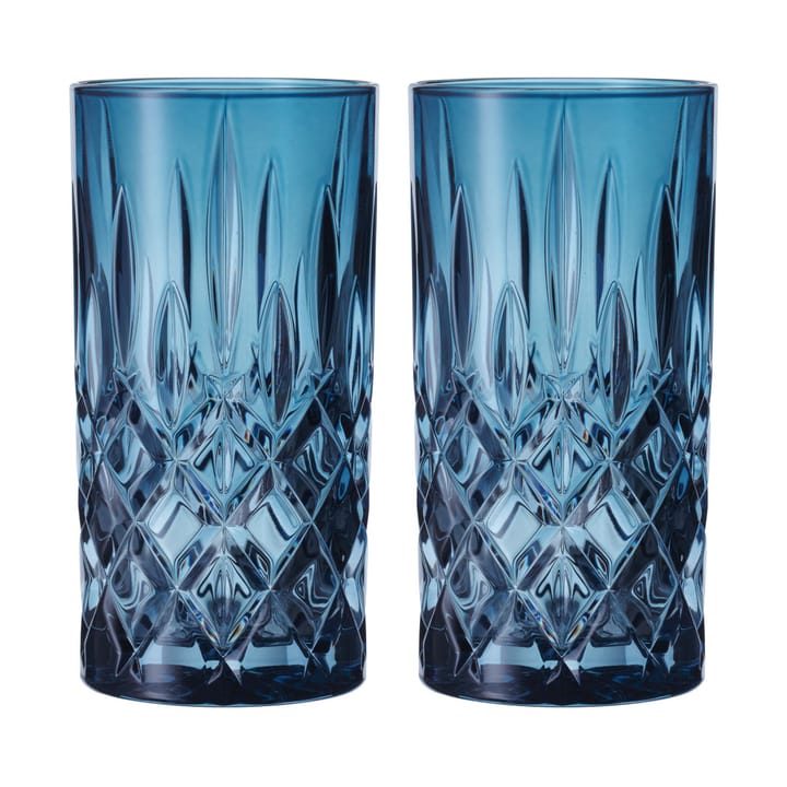 Noblesse Longdrink glass 39,5 cl 2-pakning - Vintage blue - Nachtmann
