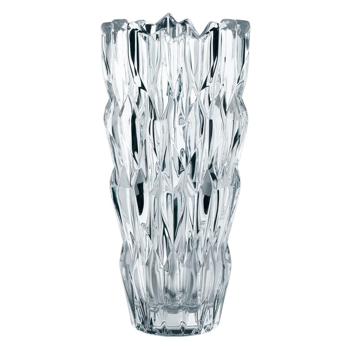 Quartz vase 26 cm, Klar Nachtmann