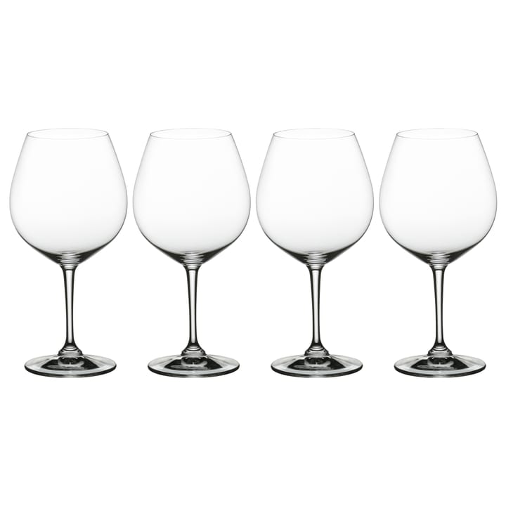 Vivino burgundy rødvinsglass 70 cl 4-pakning, Klar Nachtmann