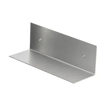 Nichba baderomshylle - Børstet rustfritt stål, 30 cm - Nichba