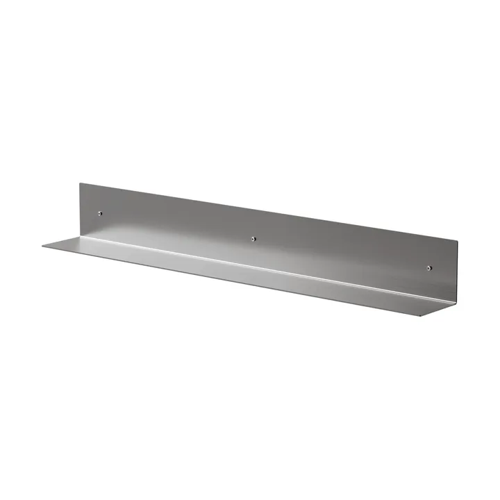 Nichba baderomshylle - Børstet rustfritt stål, 80 cm - Nichba
