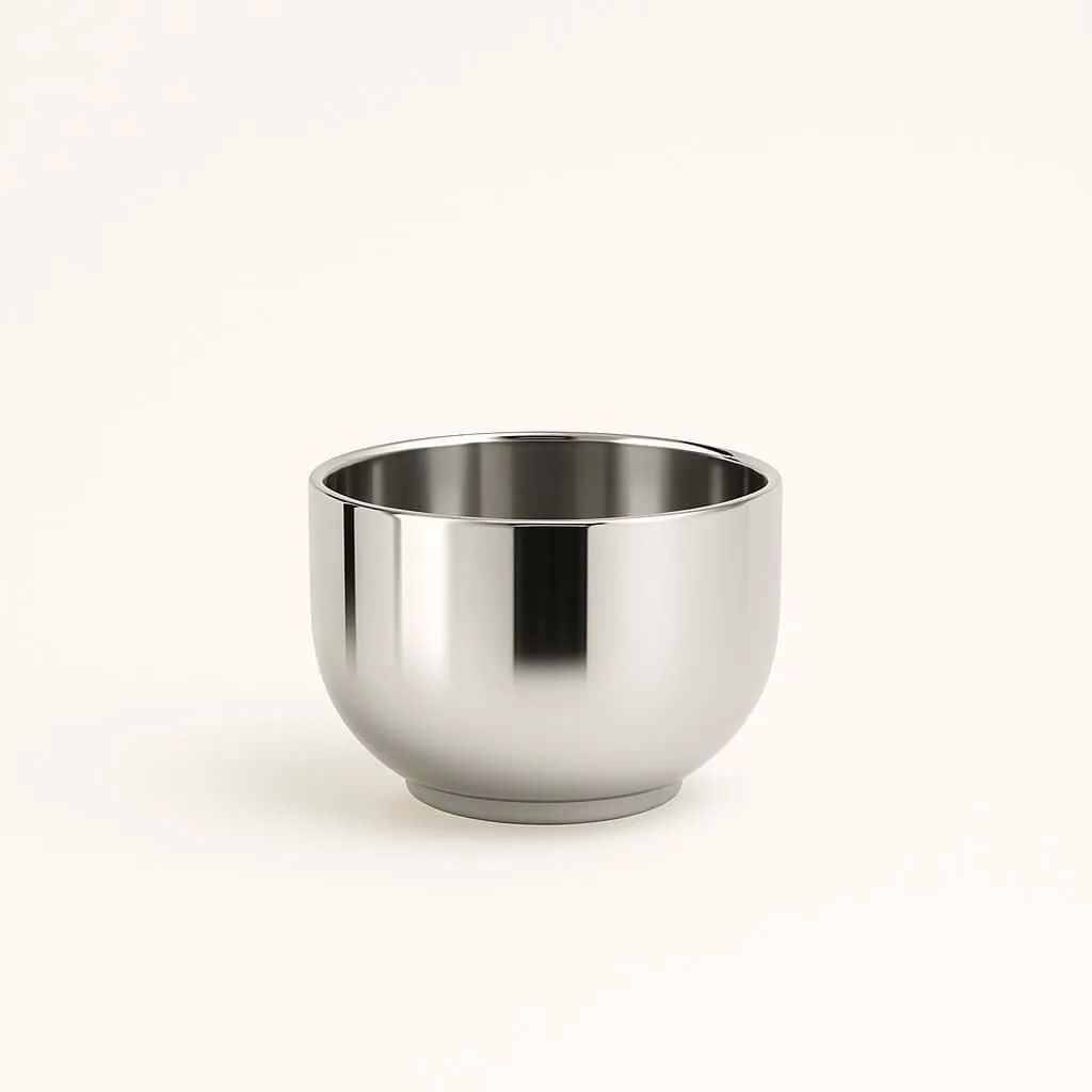 Nichba espressokopp, Rustfritt stål, Ø8 cm Nichba