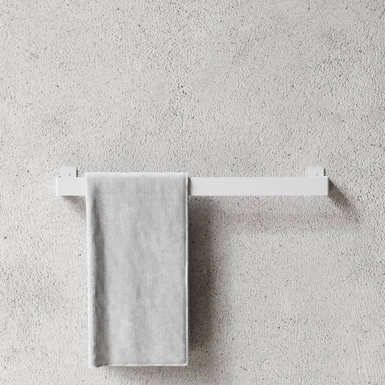 Nichba håndkleholder, Hvit Nichba