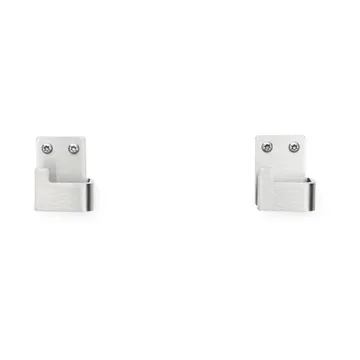 Nichba håndkrok - Børstet rustfritt stål, 2-pakning - Nichba