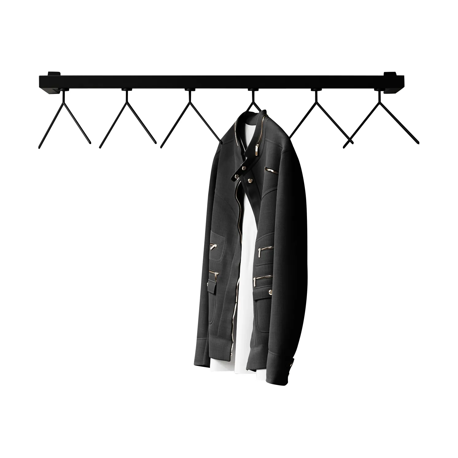 Nichba HangSys kleshengere, Black, 100 cm Nichba