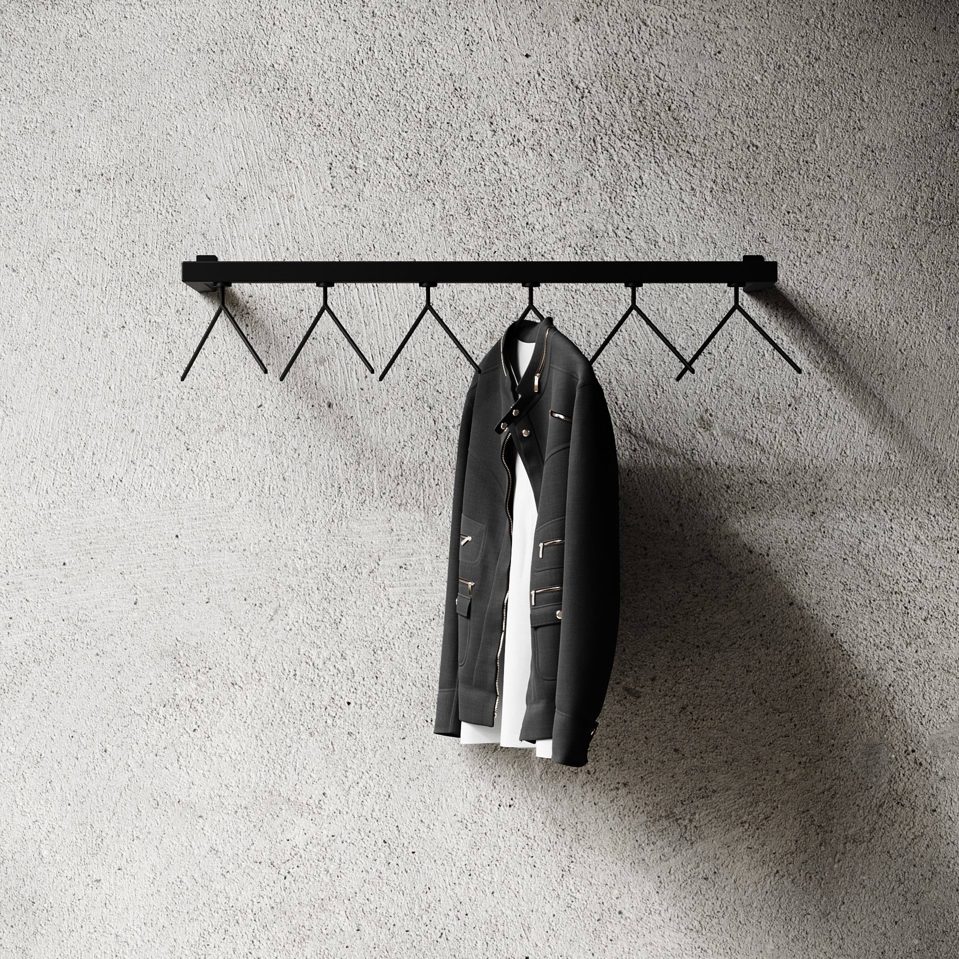 Nichba HangSys kleshengere, Black, 100 cm Nichba