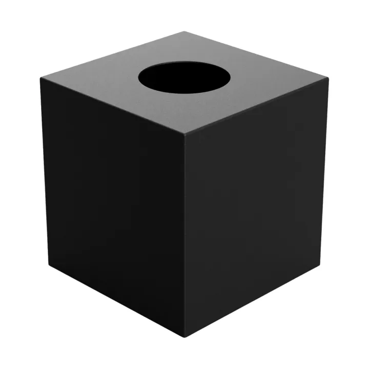 Nichba lommetørkleboks - Black - Nichba