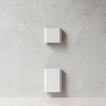 Nichba papirdispenser - Hvit - Nichba