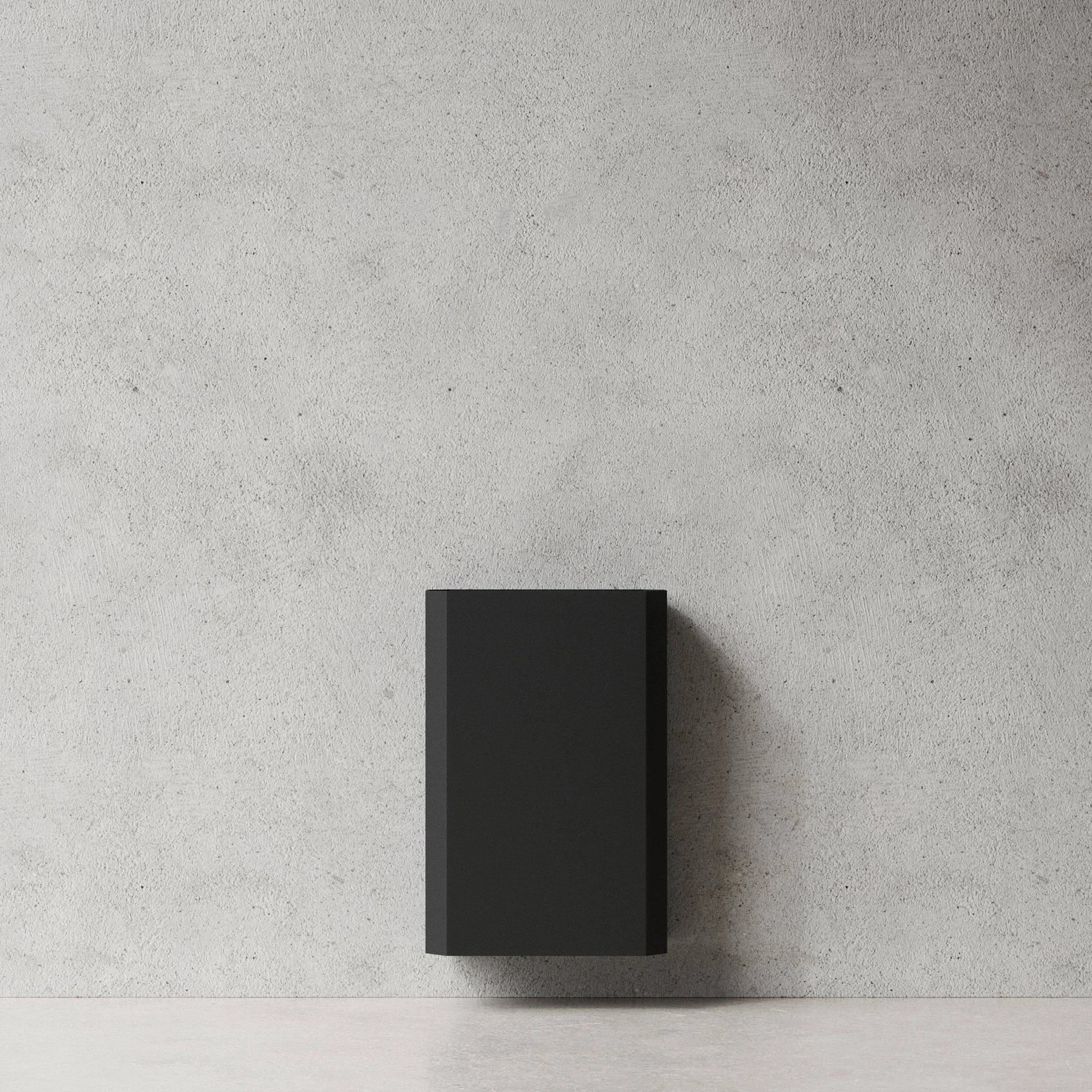 Nichba papirkurv, Black, 48 l Nichba