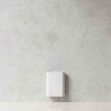 Nichba papirkurv - Hvit, 12 l - Nichba