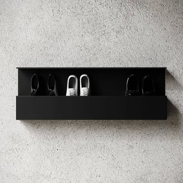 Nichba skohylle - Black, 100 cm - Nichba