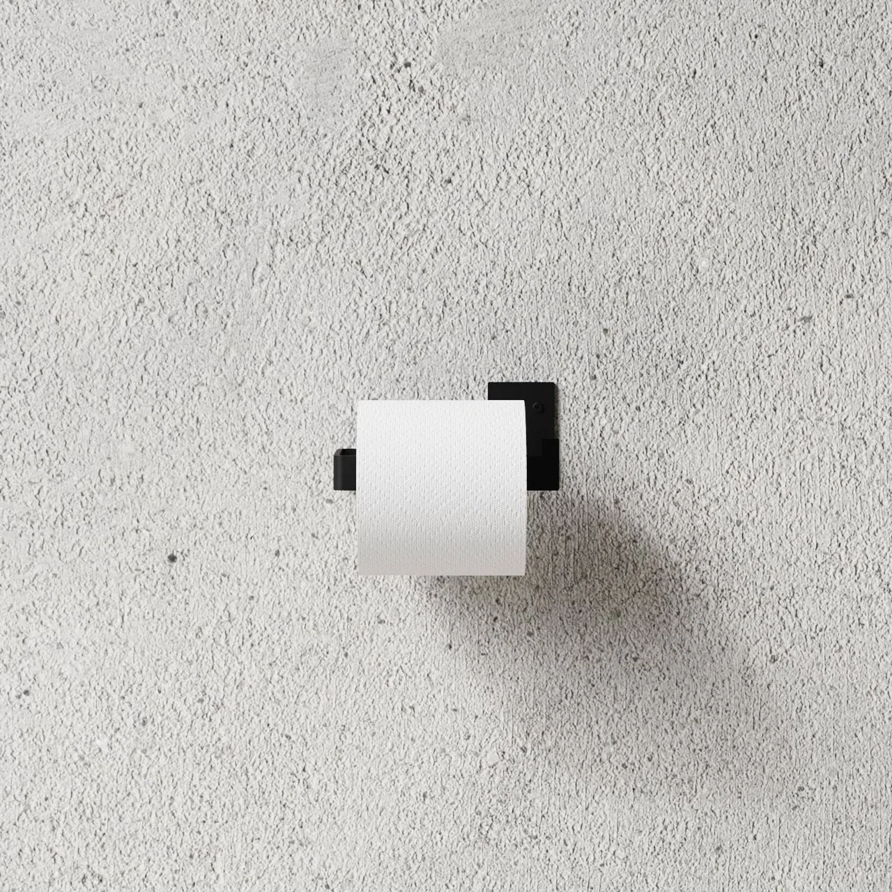 Nichba toalettpapirholder, Black Nichba