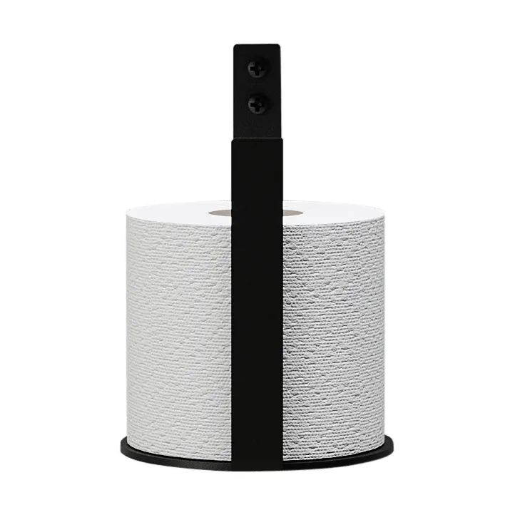 Nichba toalettpapirholder ekstra, Black Nichba