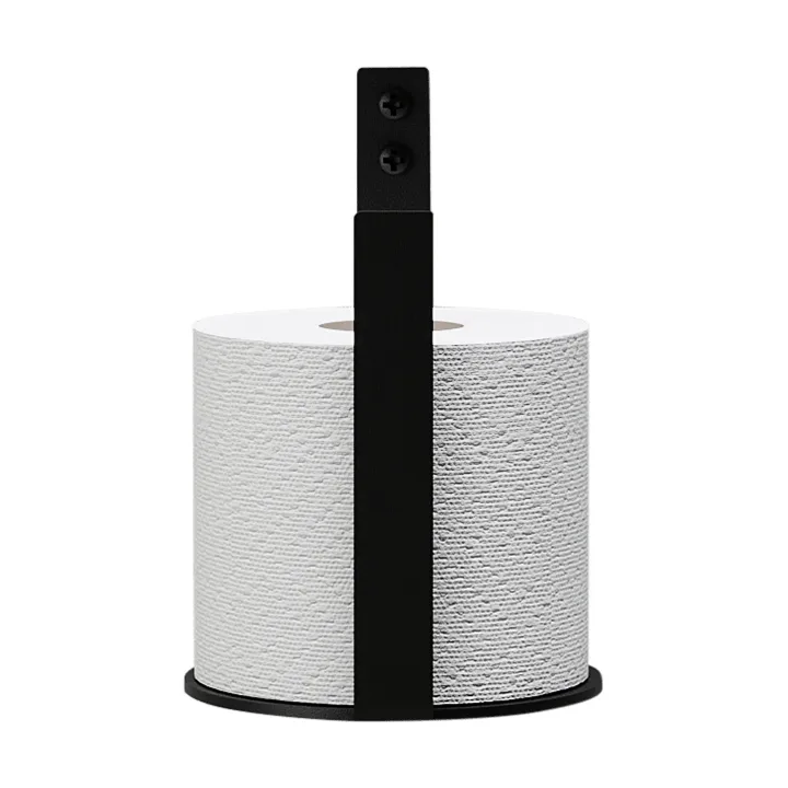 Nichba toalettpapirholder ekstra - Black - Nichba