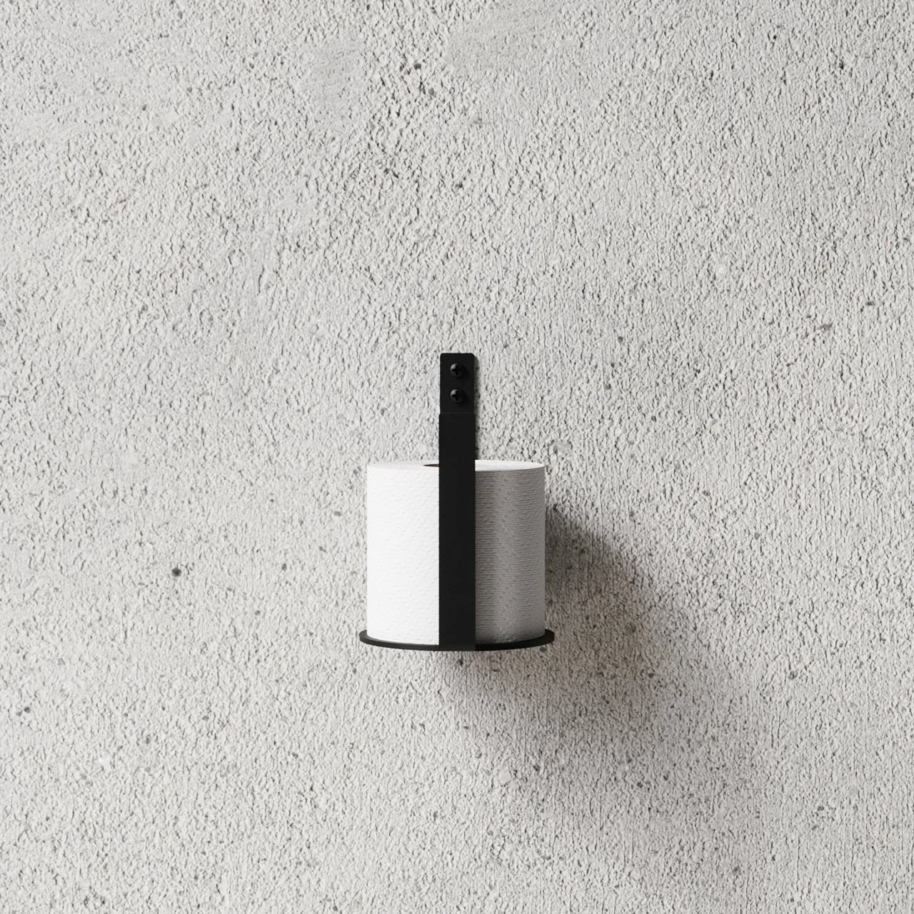 Nichba toalettpapirholder ekstra, Black Nichba
