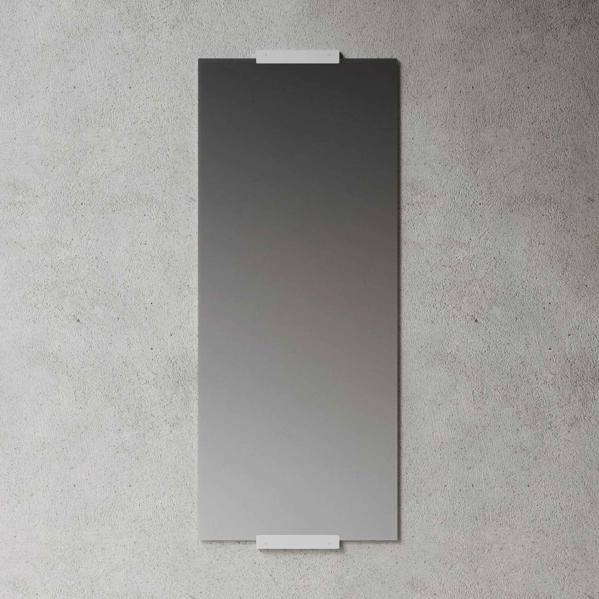 Nichba veggspeil, Hvit, 145x60 cm Nichba