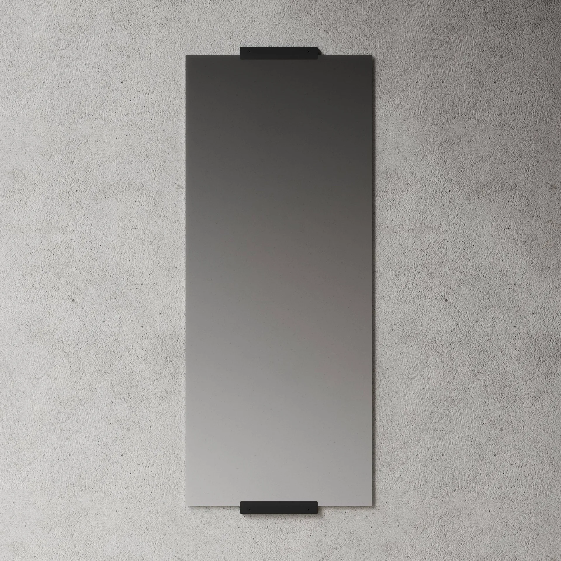 Nichba veggspeil, Svart, 145x60 cm Nichba