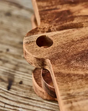 Butter skjærefjøl  4-pack - Natur - Nicolas Vahé