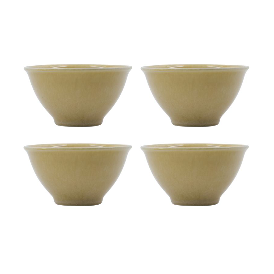Hala skål Ø12 cm 4-pk Gul