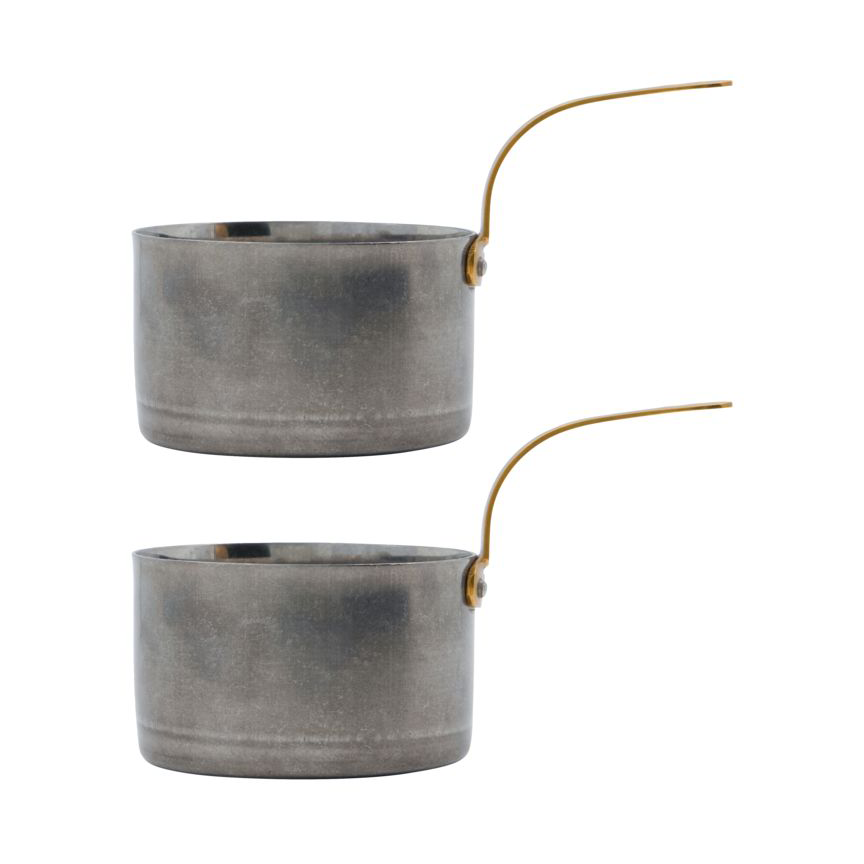 Nicolas Vahé - Kasserolle mini 10 cm silver finish