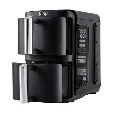 Ninja Air Fryer SL300EU dobbel stabel 2 skuffer 7,6 l - Svart - Ninja