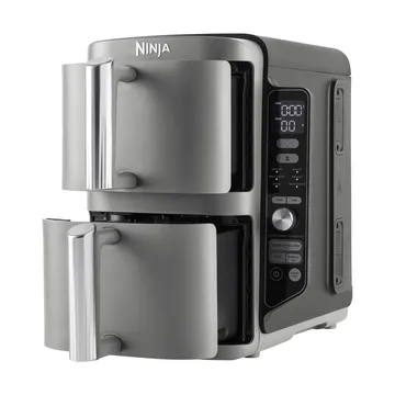 Ninja Air Fryer SL400EU dobbel stabel XL 2 skuffer 9,5 L - Svart - Ninja