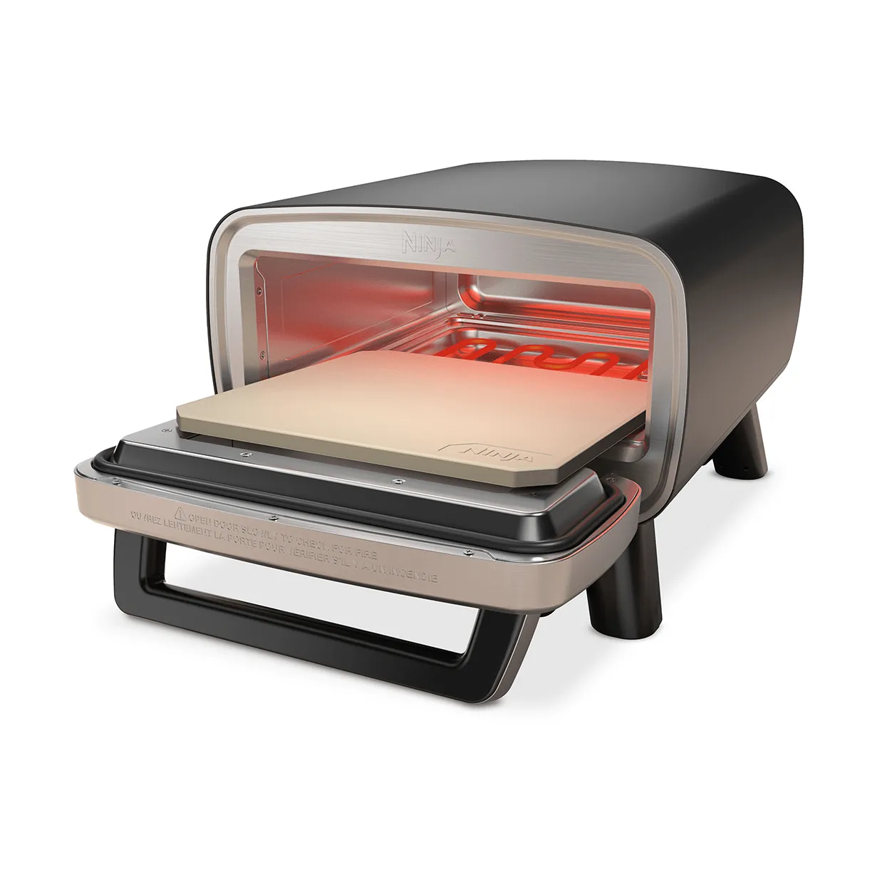 Ninja Artisan Electric pizzaovn og airfryer, Black Ninja