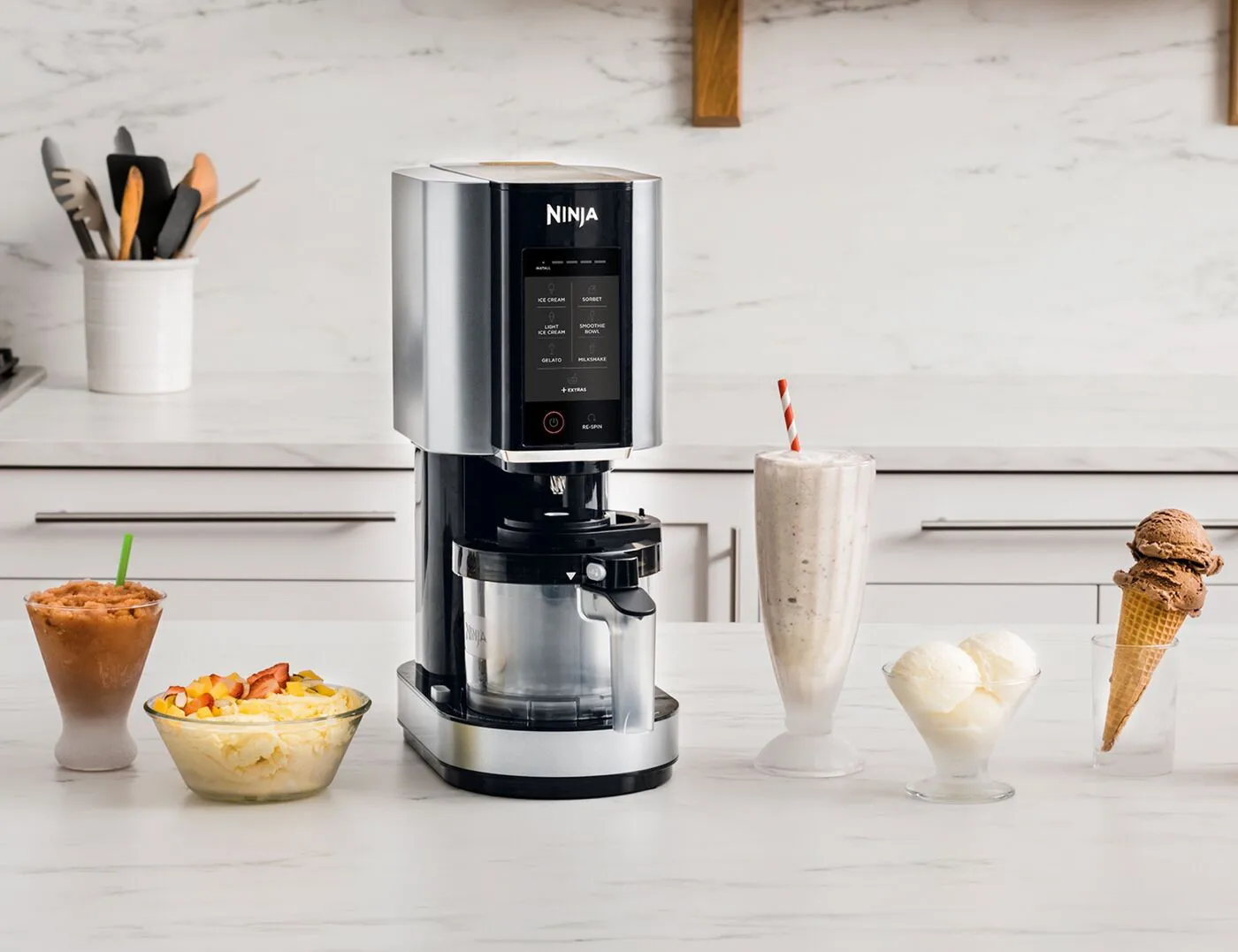 Ninja CREAMi NC302EU is- og dessertmaskin, Black Ninja