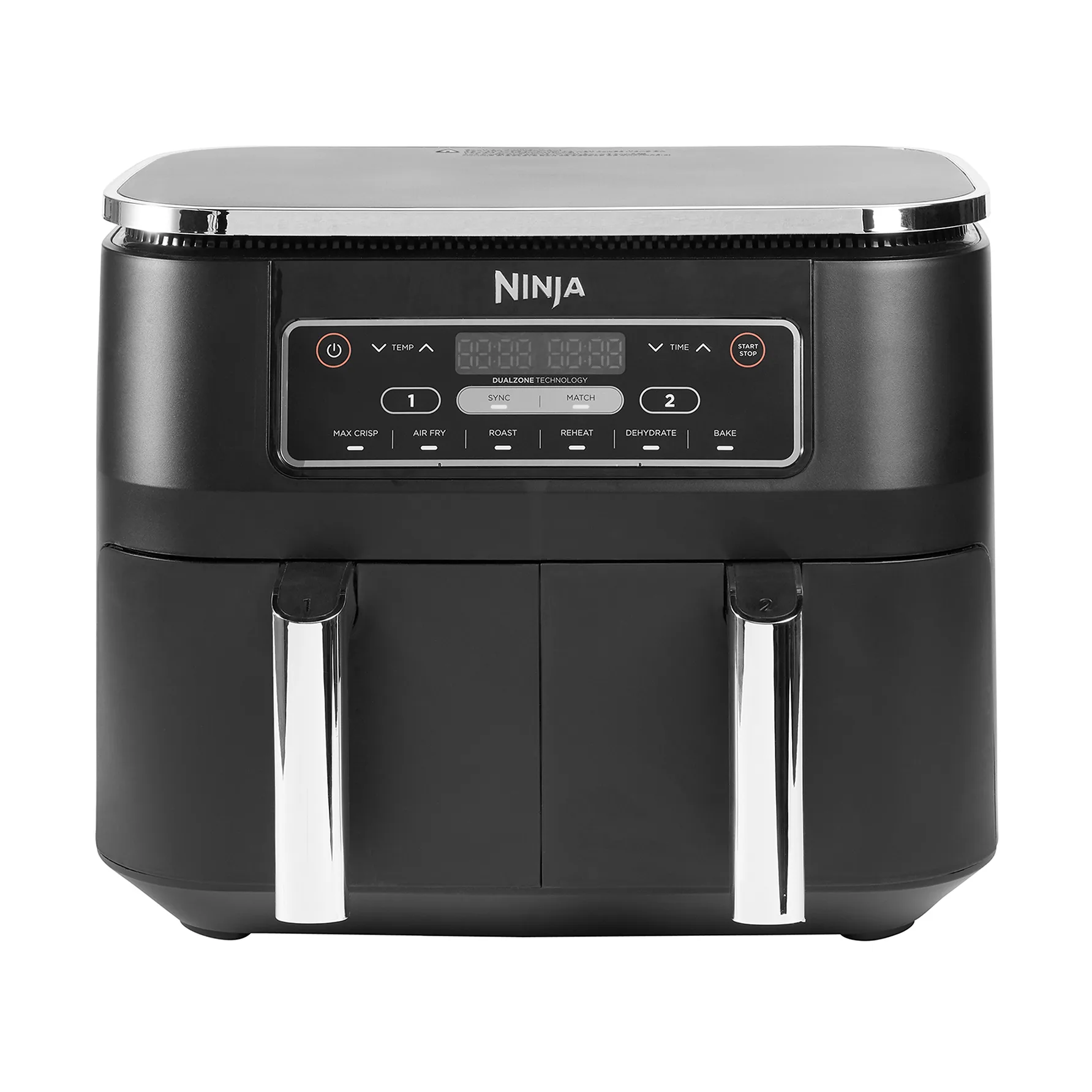 Ninja Foodi AF300 Air Fryer Dual Zone 7,6 L, Svart Ninja