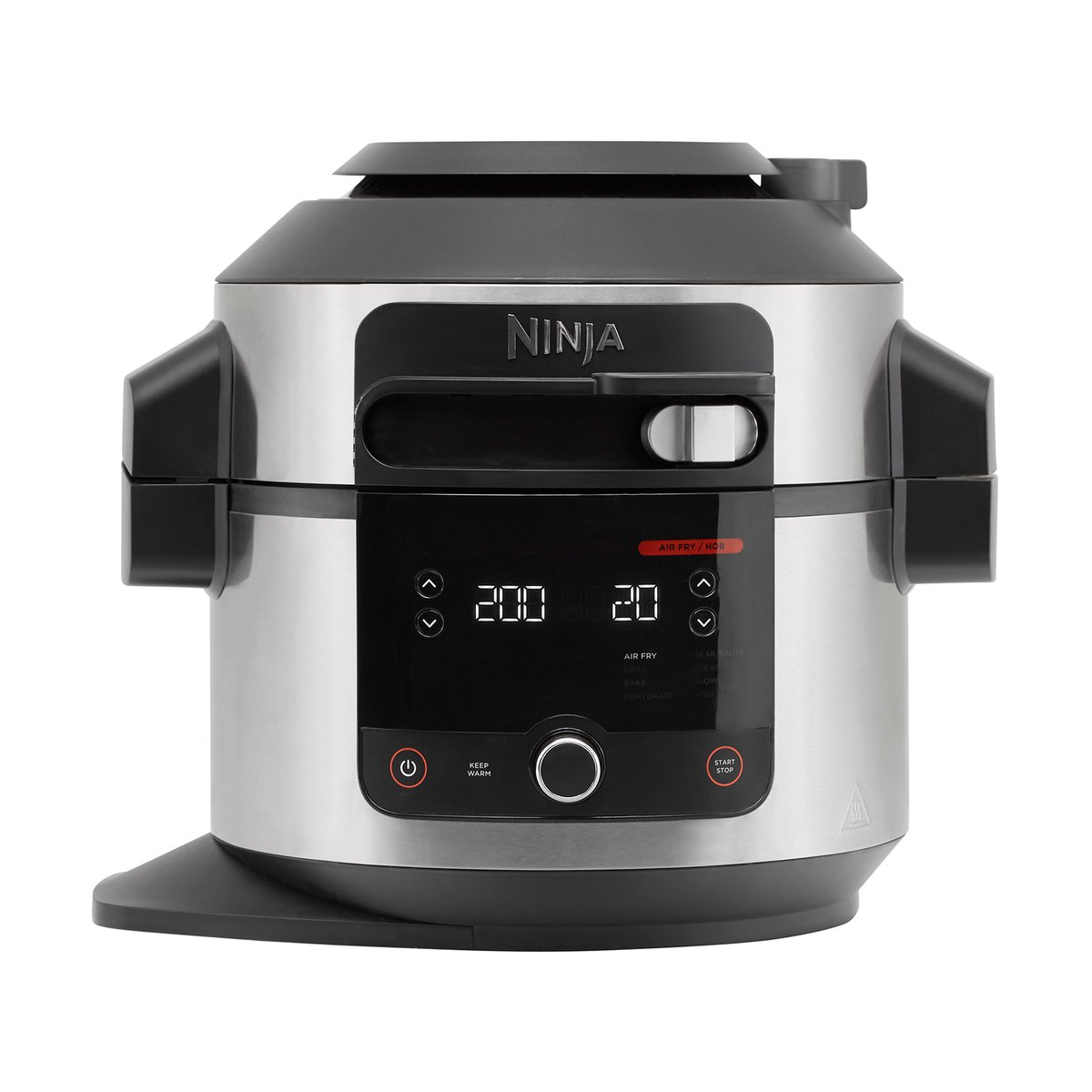 Ninja OL550EU, 6 l, 1460 W, Sort, Rustfritt stål, 4 person(er), Knapper, Rotasjon, Manuell