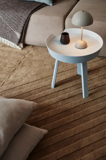 Levels Stripes ullteppe - Beige, 200x300 cm - NJRD