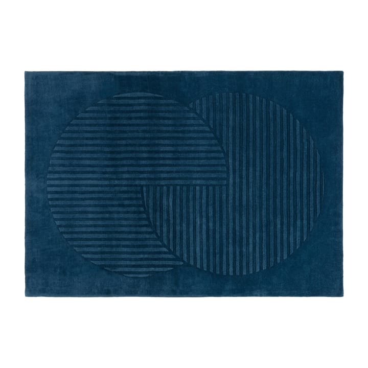 Levels ullteppe circles blå, 200 x 300 cm NJRD