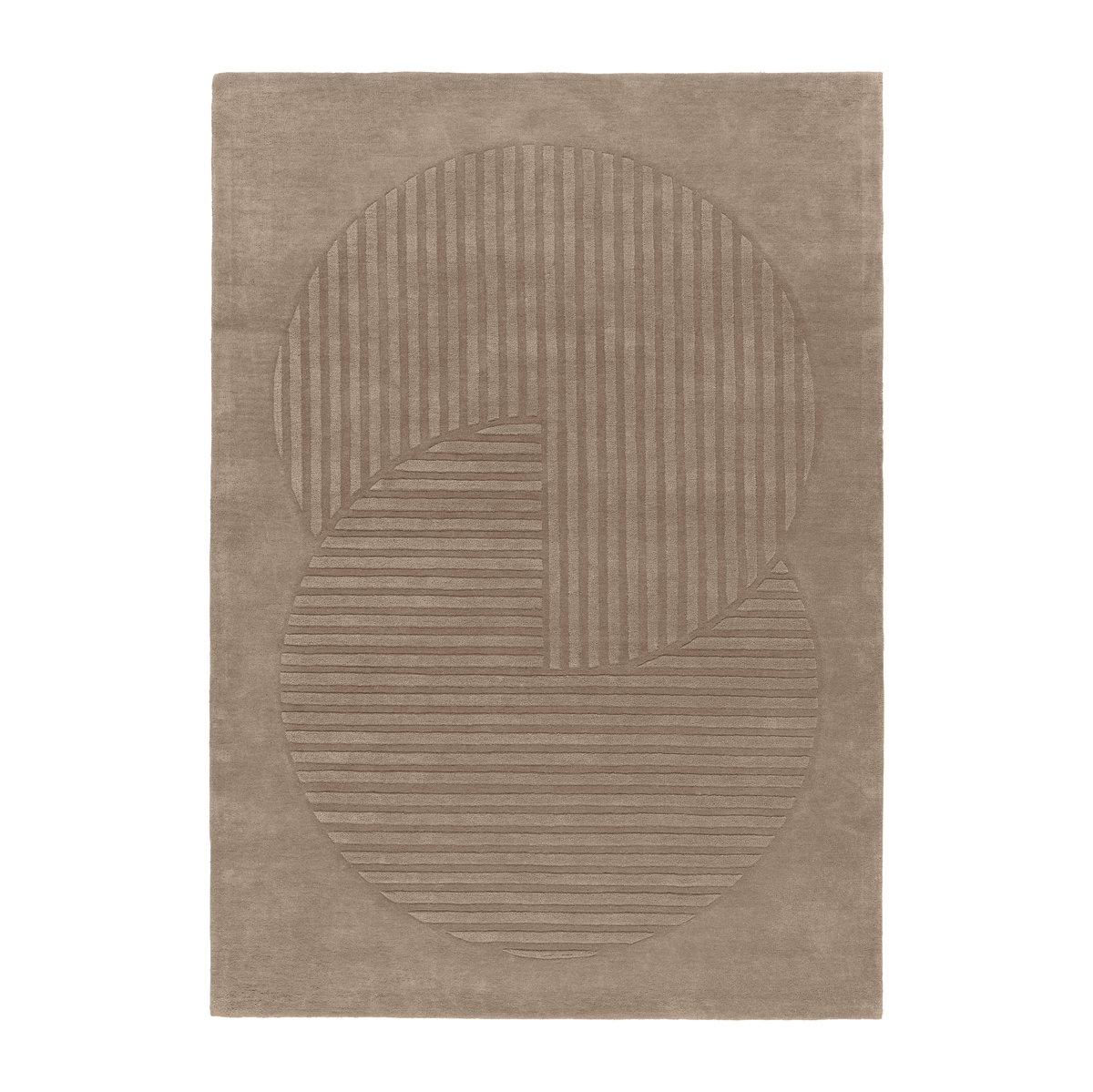 NJRD Levels ullteppe circles mole 170 x 240 cm