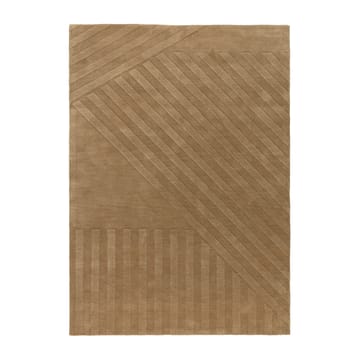 Levels ullteppe stripes beige - 170 x 240 cm - NJRD