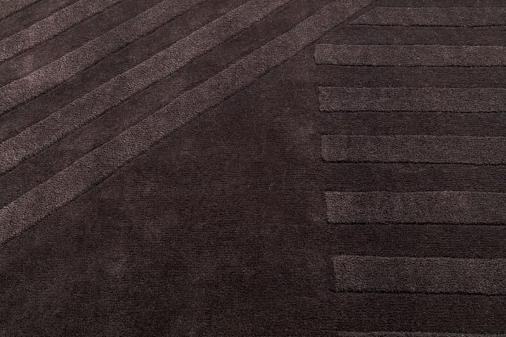 Levels ullteppe stripes brun, 200 x 300 cm NJRD